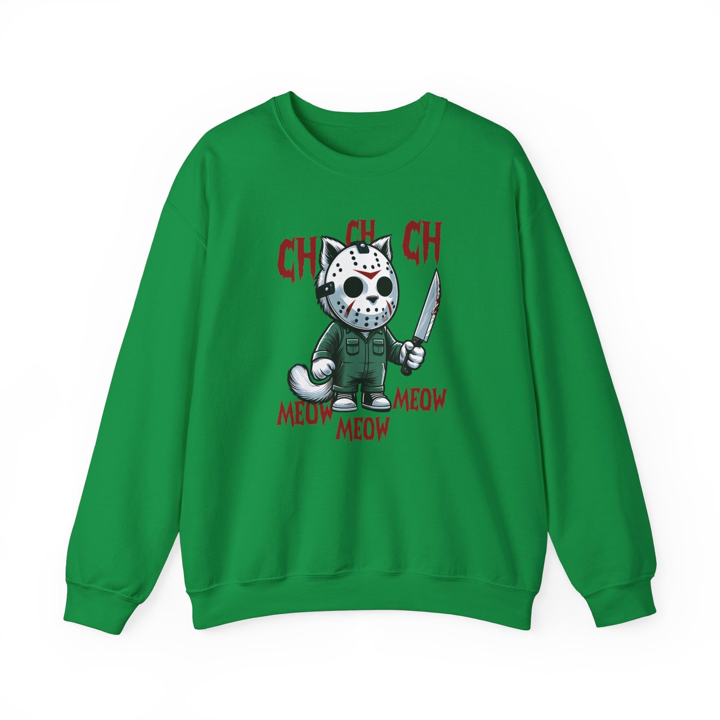 Meow, What Unisex Heavy Blend Crewneck Sweatshirt