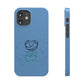 Blue Believe In You Heart Flexible Phone Case