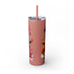 Goku Skinny Tumbler with Straw, 20oz