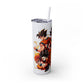 Goku Skinny Tumbler with Straw, 20oz