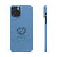 Blue Believe In You Heart Flexible Phone Case