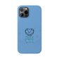 Blue Believe In You Heart Flexible Phone Case