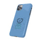 Blue Believe In You Heart Flexible Phone Case