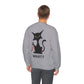 Meow, What Unisex Heavy Blend Crewneck Sweatshirt