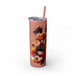 Goku Skinny Tumbler with Straw, 20oz