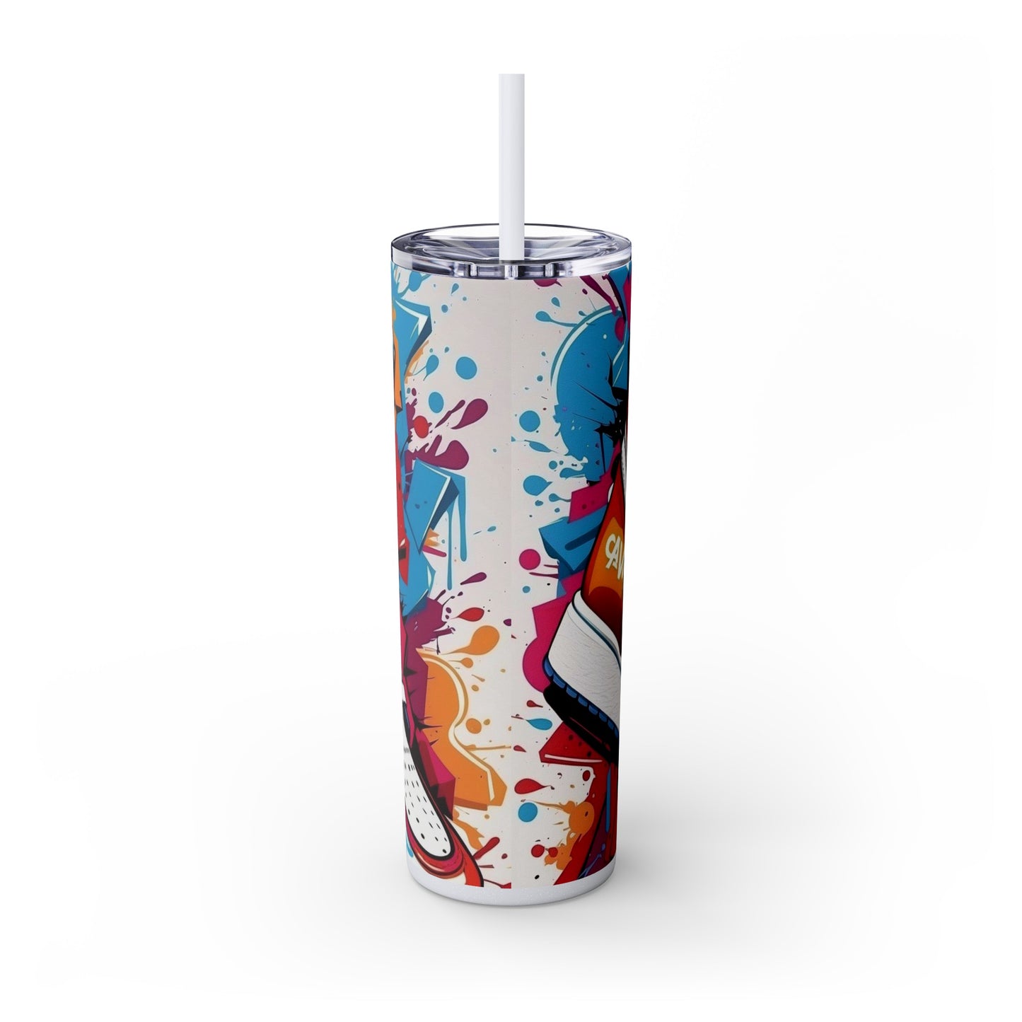 Air Force One Sneaker Tumbler With Straw