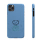 Blue Believe In You Heart Flexible Phone Case