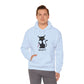 What, Meow Unisex Heavy Blend Hooded Sweatshirt