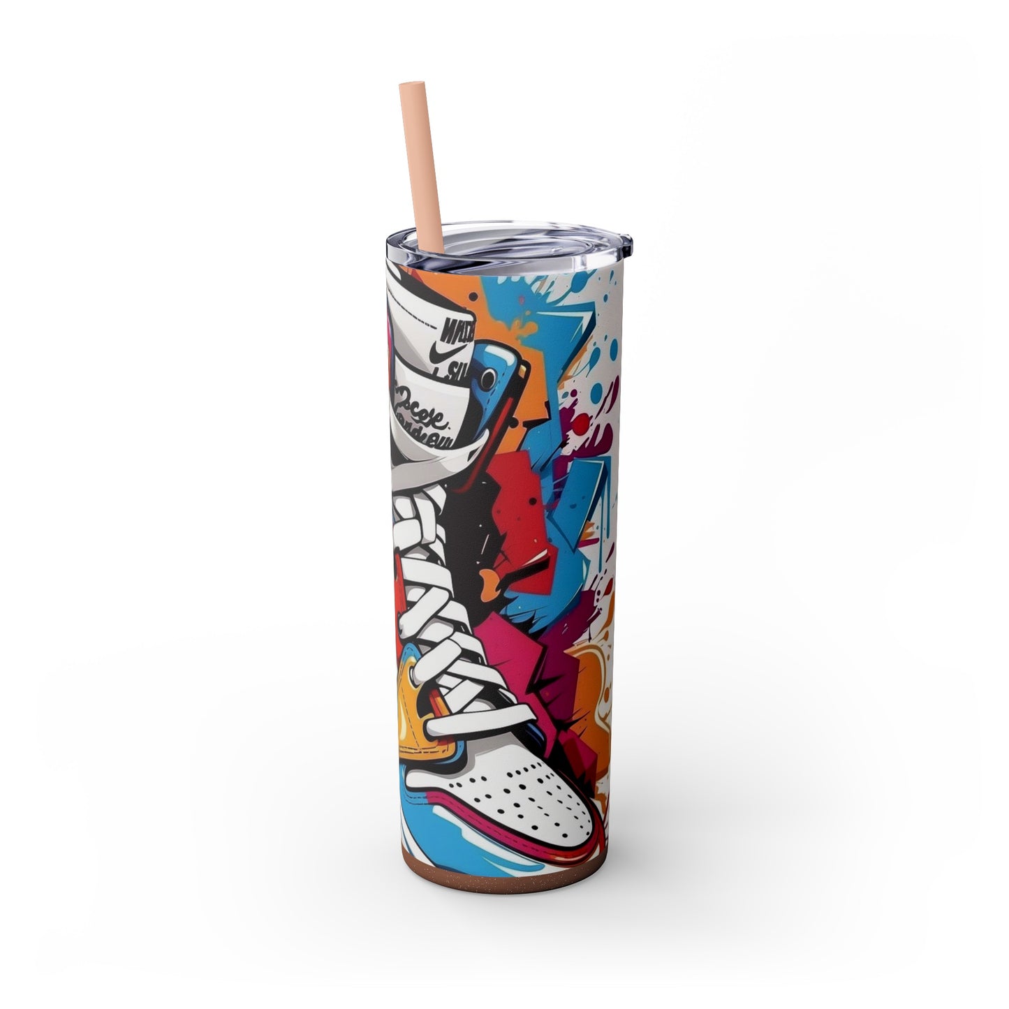 Air Force One Sneaker Tumbler With Straw