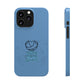 Blue Believe In You Heart Flexible Phone Case