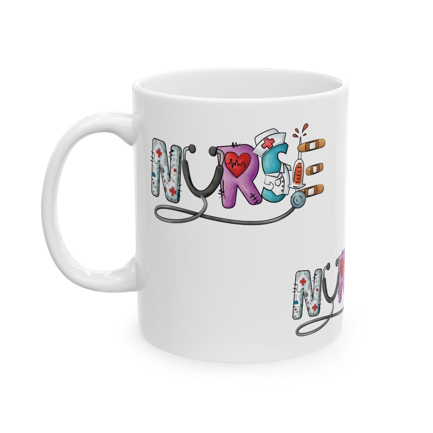 Nurse Ceramic Coffee Mug, (11oz, 15oz)