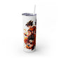 Goku Skinny Tumbler with Straw, 20oz