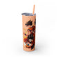 Goku Skinny Tumbler with Straw, 20oz